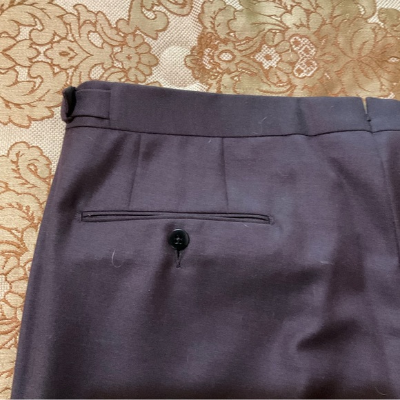 Ermenegildo Zegna Men’s Wool Dress Pants, Brown, Real Luxury! 36” X 34” - Picture 9 of 13